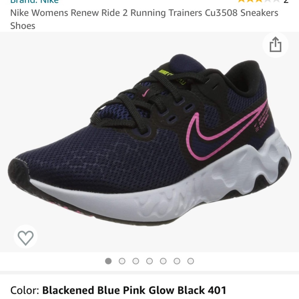 Womens Nike Renew Ride 2 - Size 8.5